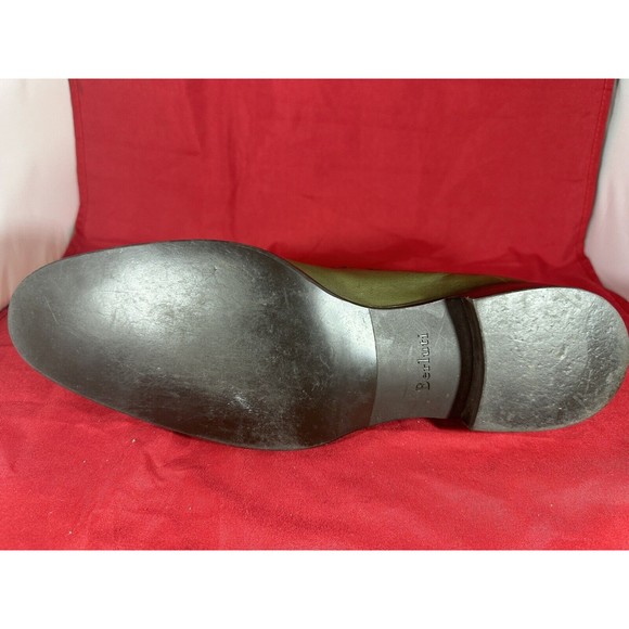 BERLUTI Leather Ankle Chukka Boots UK 11 US 12 Green Patina - Picture 13 of 15